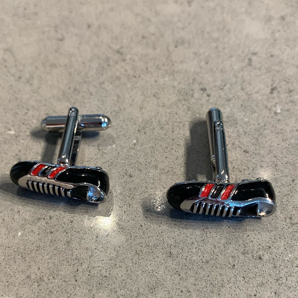 Soccer Cleat Cuff Links